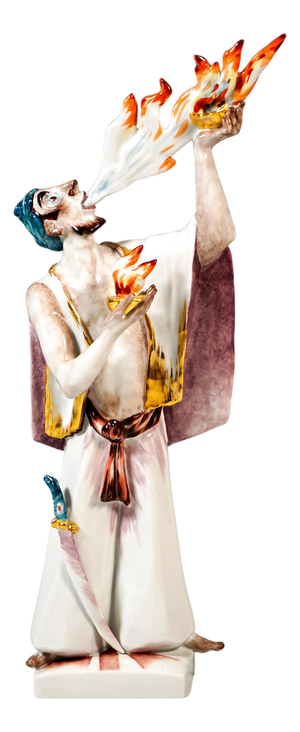 Circus Figurine by Peter Strang for Meissen, 1997