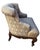 Traditional 1990s Marge Carson Boudoir Lounge Accent Chair French Tuffed Wingback Armchair Regency For Sale - Image 3 of 14