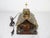 Vintage Agate Stone Church Lamp with Music Box – Wedding Chapel Diorama Sculpture Circa - 1970's Unusual and visually...