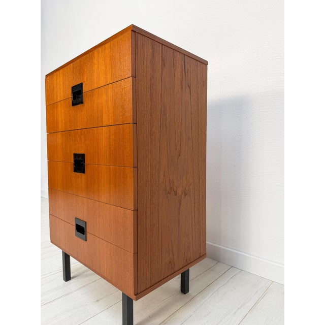 1960s Mid-Century Teak Dresser in the style of Cees Braakman, 1960s For Sale - Image 5 of 9