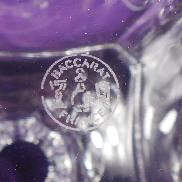 1920s 1920s Baccarat Cut Crystal Bourbon Decanter in Perfection For Sale - Image 5 of 5