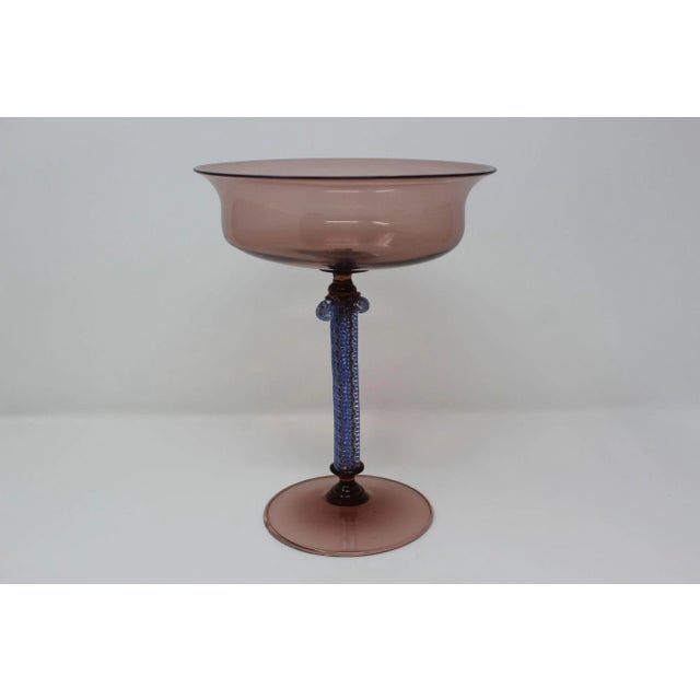 Vintage Murano Compote For Sale In Naples, FL - Image 6 of 6