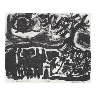 1960s Ruth Freeman Modern Dog Lithograph For Sale