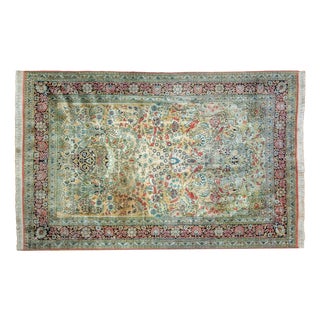 Cashmere Silk Tree of Life Rug For Sale