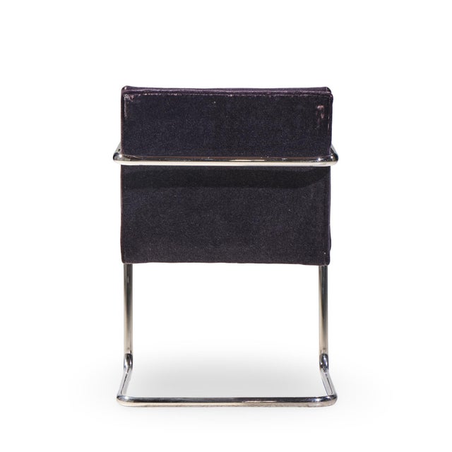 Chrome Brueton Brno Mid Century Chrome Dining Chairs - Set of 8 For Sale - Image 8 of 10