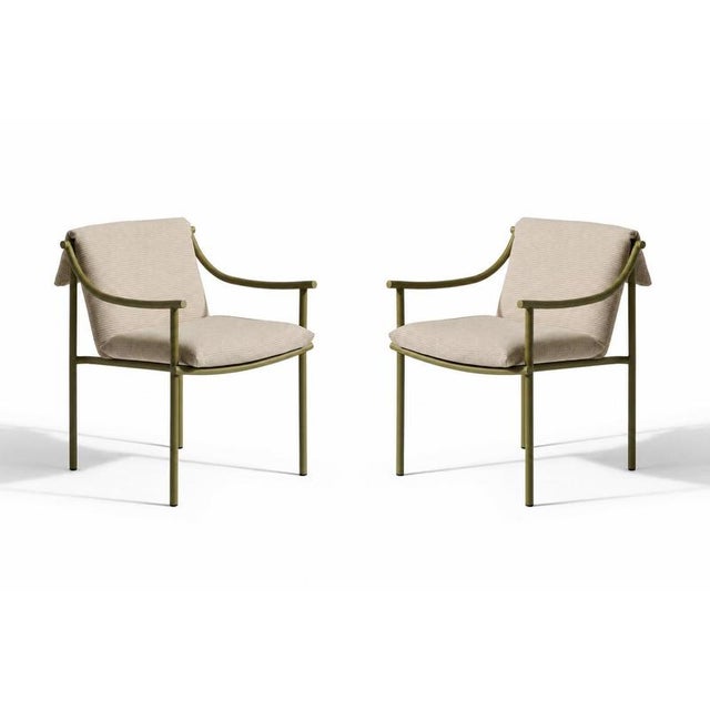 Brown Vidalenta Outdoor Dining Chairs by Patricia Urquiola for Cassina, Set of 4 For Sale - Image 8 of 18