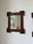 Tramp Art Style Wooden Mirrors, 1950s, Set of 2 For Sale - Image 11 of 18