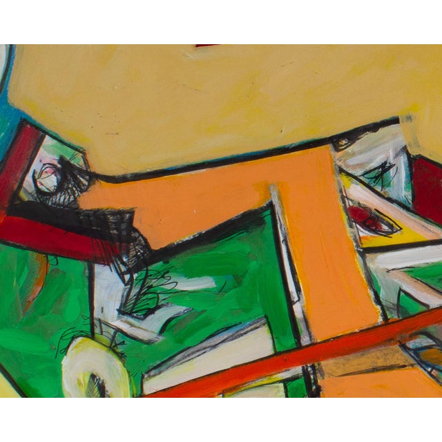 Early 21st Century Abstract Mixed Media Painting by James L. Bruch For Sale - Image 5 of 7