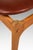 Set of Six (6) Bespoke Danish Modern Model 49 Dining Chairs in Teak & New Leather by Erik Buch for O. D. Møbler, Denmark, C. 1960s For Sale - Image 17 of 18