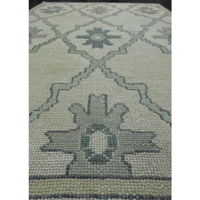 Early 21st Century Turkish Oushak Rug 4'1" x 6'2" #18092 For Sale - Image 5 of 8