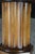 Wood 2 Mid Century Modern American of Chicago Neoclassical Pedestal Tables Cabinets For Sale - Image 7 of 10