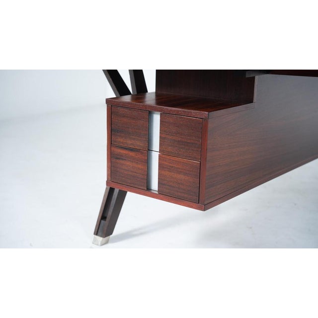 Mid-Century Modern Desk attributed to Ico Parisi for Mim Roma, Italy, 1950s For Sale - Image 16 of 18