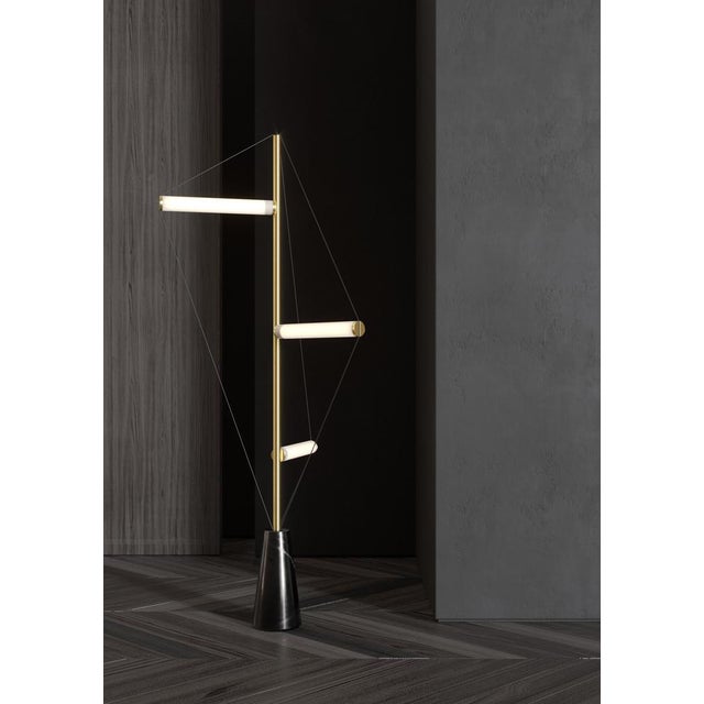 Metal ED47.02 Floor Lamp by Edizioni Design For Sale - Image 7 of 9