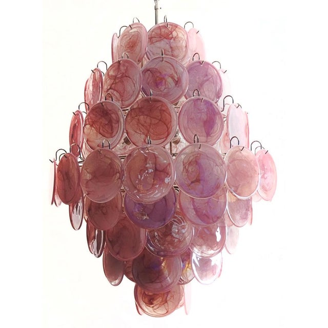 Vintage Italian Murano Chandeliers, 2000s, Set of 2 For Sale - Image 13 of 17