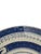 Mid 20th Century Imperial Standard China Blue and White Chinoiserie Plates — Set of 8 For Sale - Image 9 of 17