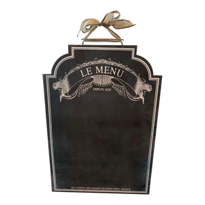 Frontgate Large Reversible Chalk Board Menu Wine List