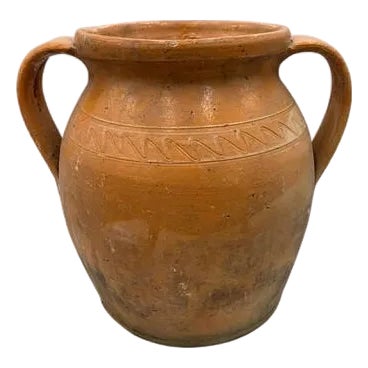 Antique Terracotta Vessel For Sale