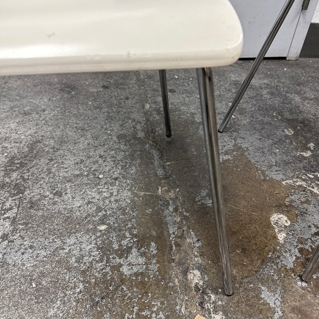 Modern Molded Plywood Side Chairs, Pair For Sale - Image 9 of 12