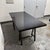 Metal Contemporary Saw Horse Base Table For Sale - Image 7 of 12