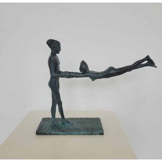 Metal Antonio Giancaterino, Amanti, Bronze For Sale - Image 7 of 13