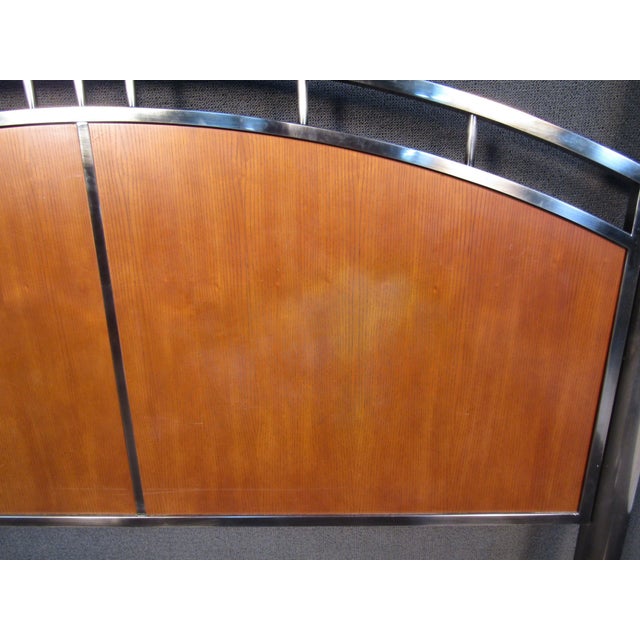 Mid 20th Century Mid-Century Modern Bed Frame by Mastercraft For Sale In New York - Image 6 of 8