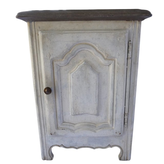French Provincial Handmade Oak Nightstands For Sale In Austin - Image 6 of 14