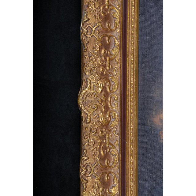 After Rembrandt van Rijn, The Man in the Gold Helmet, Oil Painting, Framed For Sale - Image 7 of 16