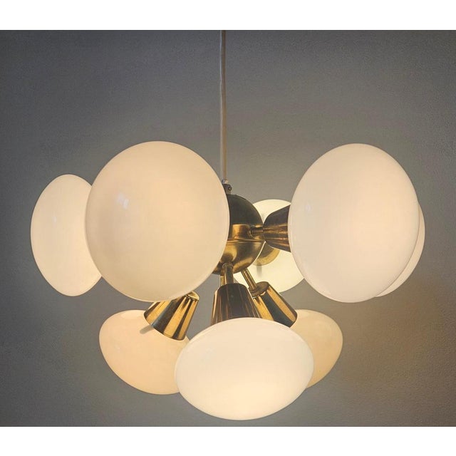 Mid-Century Sputnik Chandelier from Kamenicky Senov, 1970s For Sale - Image 10 of 16