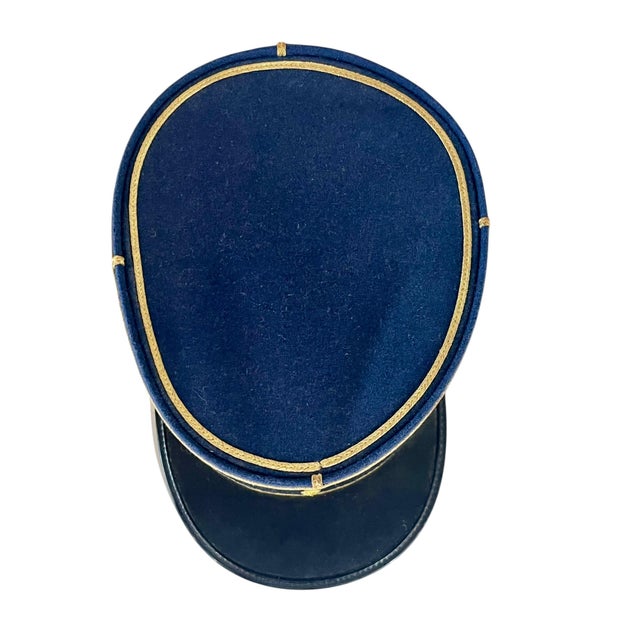 Vintage French Policeman’s Military Hat Cap For Sale - Image 6 of 8