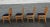 Mid 20th Century Set of Four Mid-Century Duncan Phyfe Natural Maple and Upholstered Dining Chairs For Sale - Image 5 of 9