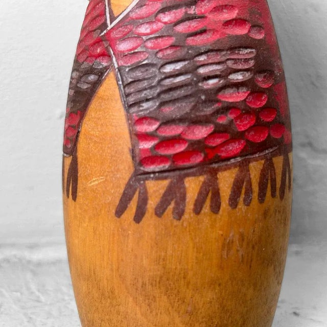 Vintage Sosaku Kokeshi by Hiroe Fukushima, Japan, 1975 For Sale - Image 4 of 12