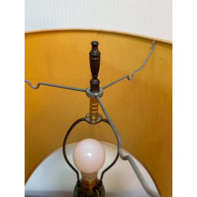 Mid 20th Century Ostrich Egg Table Lamp For Sale - Image 9 of 12