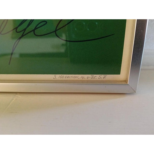 Patrick Nagel, Pop Art Redhead Woman, 1985, Print For Sale - Image 6 of 9