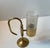 Mid-Century Modern Vintage Maritime Oil Lamp in Brass & Glass from Cawa, Denmark, 1970s For Sale - Image 3 of 8