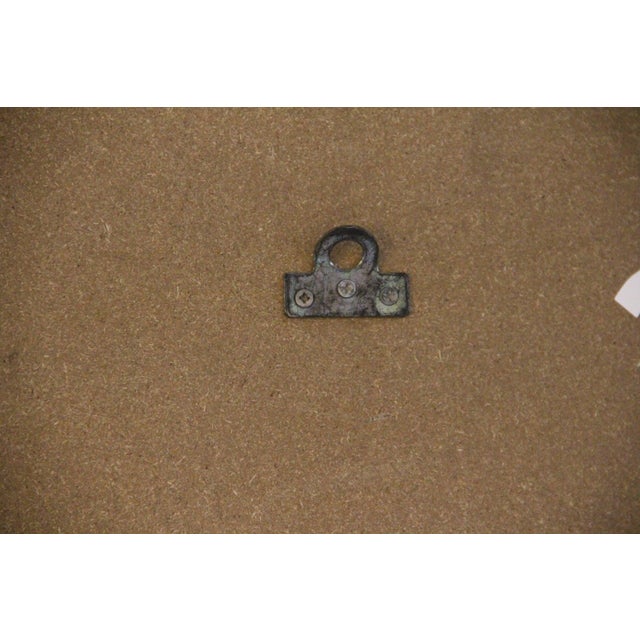 Modern Brass Wall Mirror, 1950s For Sale - Image 10 of 15