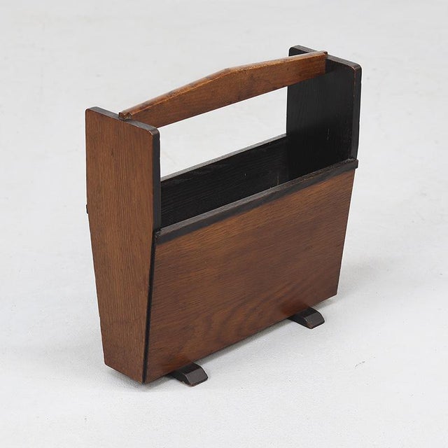 Art Deco Design Magazine Rack For Sale - Image 9 of 9
