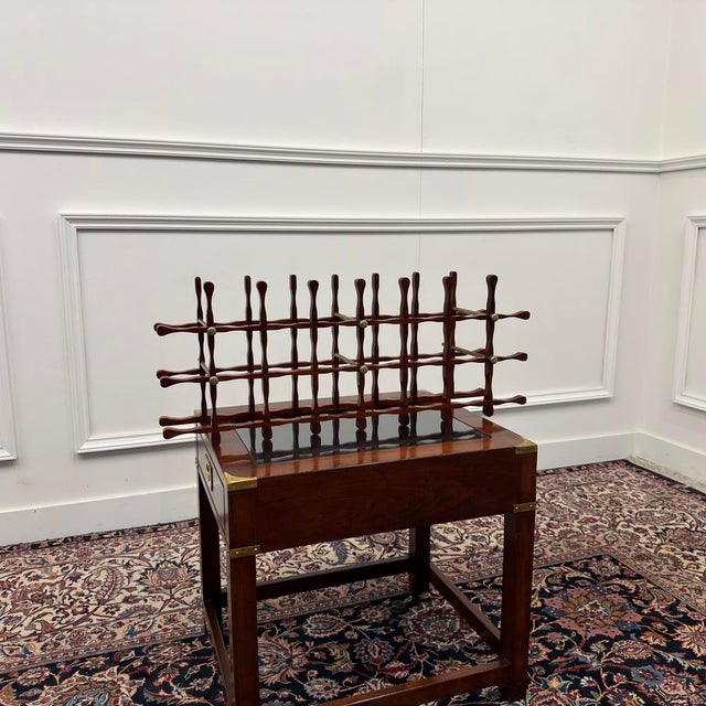 Large Wine Rack for Bookshelf from Globe Wernicke For Sale - Image 4 of 7