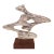 Mid-Century Modern Bleached Wood Sculpture For Sale