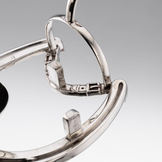 Antique 20th Century English Silver Novelty Jockey Condiment Set, 1908, Set of 6 For Sale - Image 6 of 18