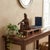 5" Wood Carved Zen Meditation Guan Yin Bodhisattva Serene Figure For Sale - Image 9 of 9