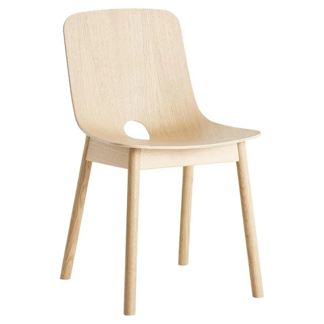Mono White Dining Chair by Kasper Nyman For Sale - Image 9 of 9