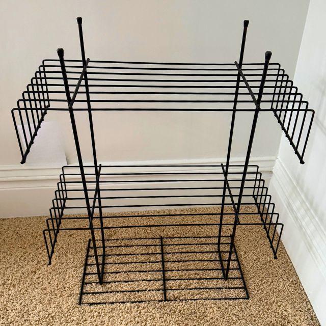 Tony Paul 1960s Wrought Iron Three-Tier Shelf or Etagere, After Tony Paul For Sale - Image 4 of 11