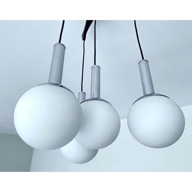 Vintage Space Age Pendant Light, 1970s For Sale - Image 15 of 18