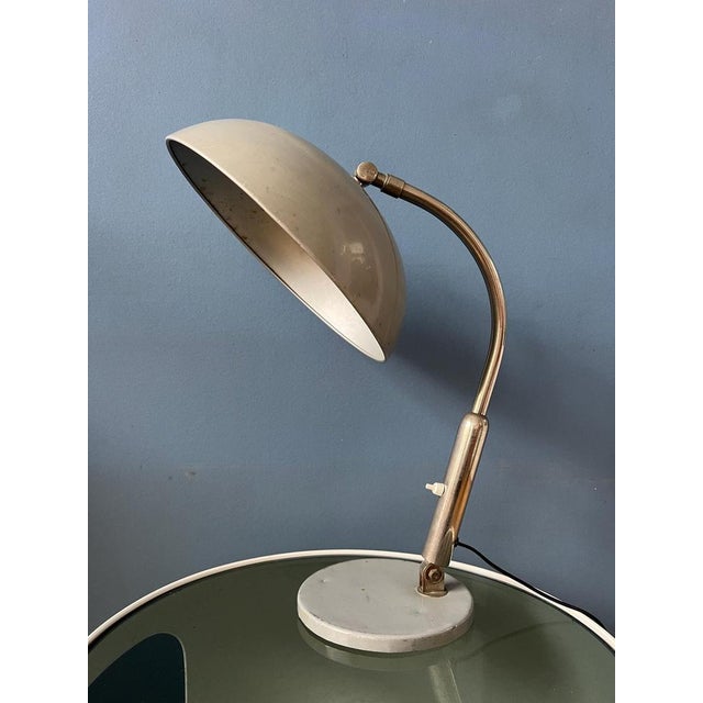 Gray Hala Busquet / Hala 144 Table Lamp by Herman Busquet For Sale - Image 5 of 11