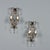 Antique Wall Lamps in Burnished Metal, Italy, Set of 2 For Sale - Image 9 of 9