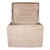 Not Yet Made - Made To Order Artifacts Rattan Rectangular Hinged Chest/Trunk in White Wash - 23" For Sale - Image 5 of 7