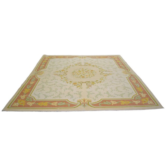 Hand-knotted with care using traditional rug-making techniques, this wool rug blends timeless craftsmanship with a modern...