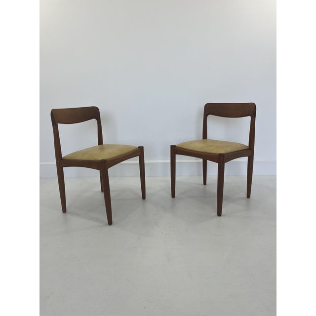 Vintage Danish Dining Chairs in Teak by H.W. Klein for Bramin, 1960s, Set of 2 For Sale - Image 12 of 12
