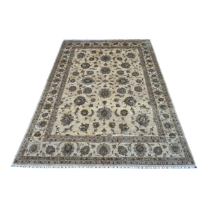 Hand-Knotted Afghan Oushak Chobi Wool Area Rug - 9'0" X 12'0"