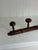 French Antique Faux Bamboo Five Peg Coat Rack, Circa 1900 For Sale - Image 3 of 12